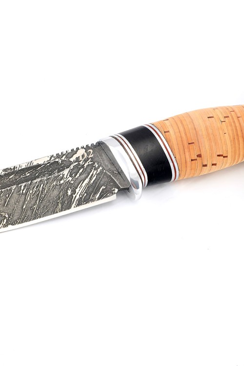 Нож Малыш сталь D2 рукоять береста 