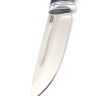 Нож Малыш сталь кованая 95х18 рукоять ясень стабилизированный синий 