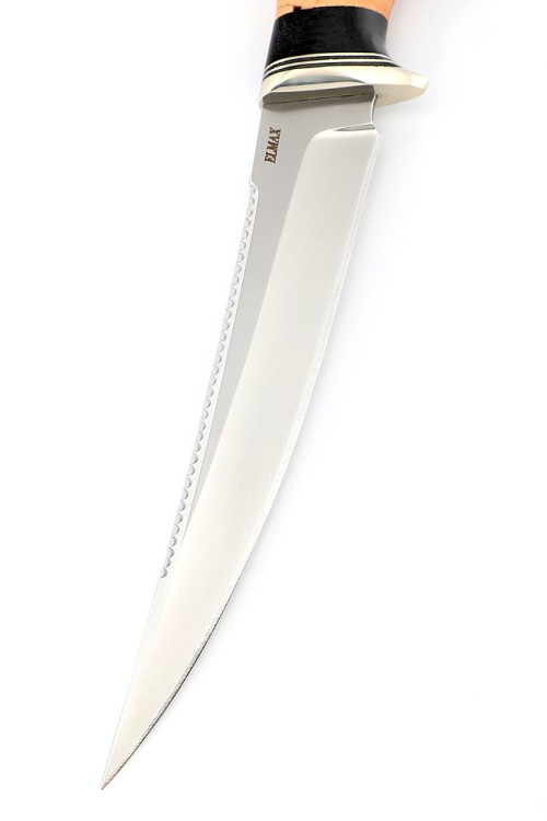 Нож Белуга сталь Elmax рукоять береста ФОРМОВАННЫЕ НОЖНЫ 