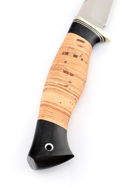 Нож Белуга сталь Elmax рукоять береста ФОРМОВАННЫЕ НОЖНЫ 