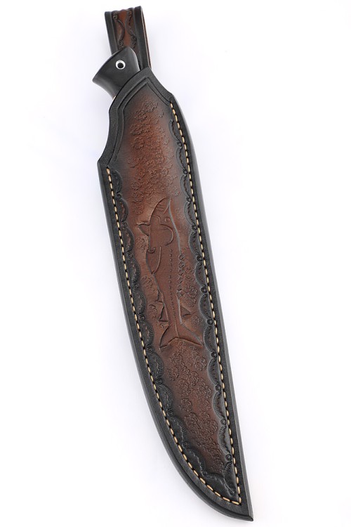 Нож Белуга сталь Elmax рукоять береста ФОРМОВАННЫЕ НОЖНЫ 