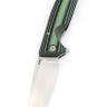 Нож складной Турист Elmax G10 черно-зеленая 