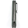 Нож складной Турист Elmax G10 черно-зеленая 