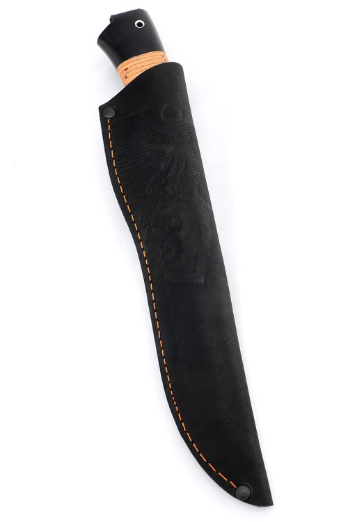 Нож Филейный средний сталь кованая 95Х18 рукоять береста 