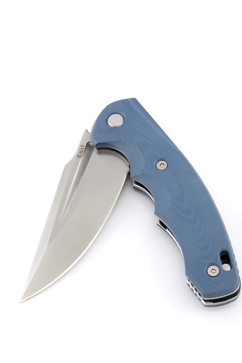Нож складной Фантом Elmax G10 серо-голубая 