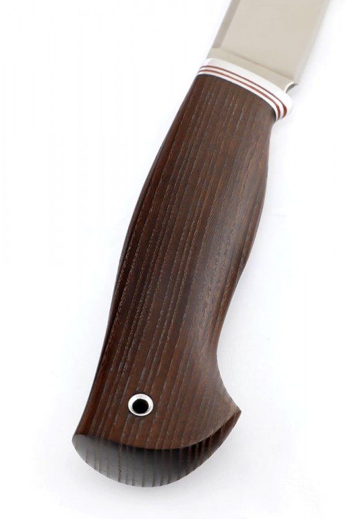 Нож Бекас сталь кованая х12мф рукоять термоциклированая ясень  Нож Бекас сталь кованая х12мф рукоять термоциклированая ясень