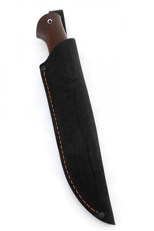 Нож Бекас сталь кованая х12мф рукоять термоциклированая ясень  Нож Бекас сталь кованая х12мф рукоять термоциклированая ясень