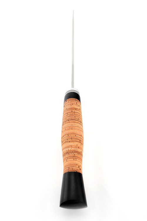 Нож Хантер сталь кованая Х12МФ рукоять береста 