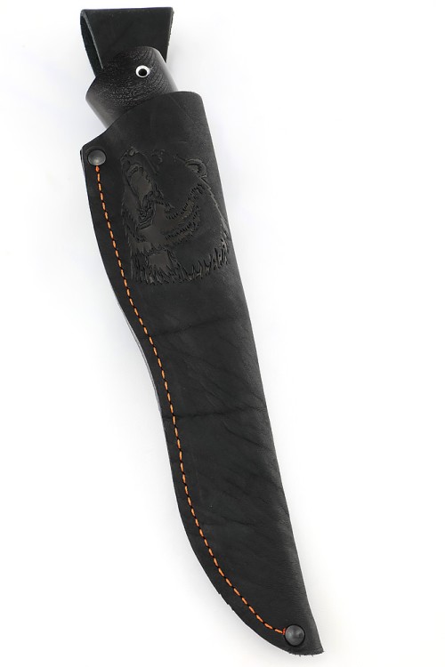 Нож Щучий сталь ХВ5 рукоять береста 