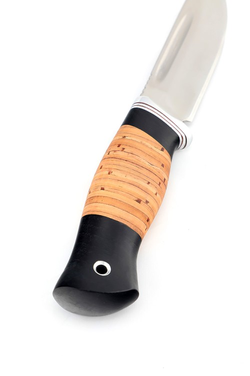 Нож Малыш сталь кованая 95х18 рукоять береста 