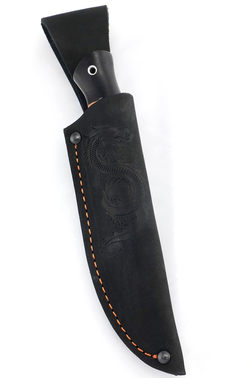 Нож Малыш сталь кованая 95х18 рукоять береста 