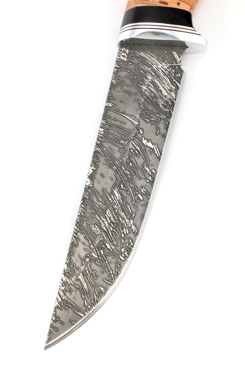 Нож Хантер сталь D2 рукоять береста 