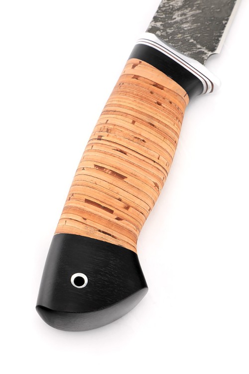 Нож Хантер сталь D2 рукоять береста 