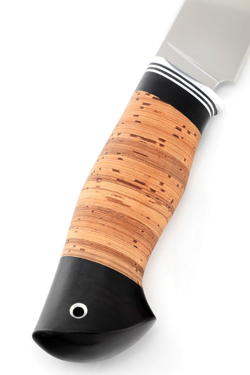 Нож Кабан сталь кованая 95Х18 рукоять береста 