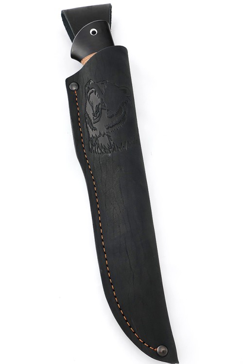 Нож Кабан сталь кованая 95Х18 рукоять береста 