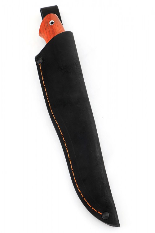 Нож Шмель сталь булат рукоять черный граб падук  Нож Шмель сталь булат рукоять черный граб падук