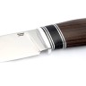 Нож Разделочный сталь кованая Х12МФ рукоять вставка черный граб, ясень термоциклированный 