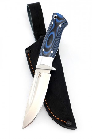 Нож Малыш сталь S390 рукоять G10 синяя цельнометллический