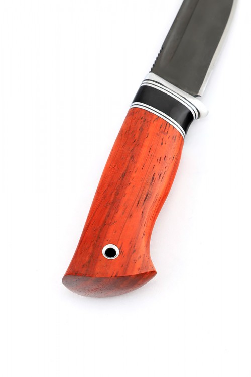 Нож Малыш сталь булат рукоять черный граб падук 