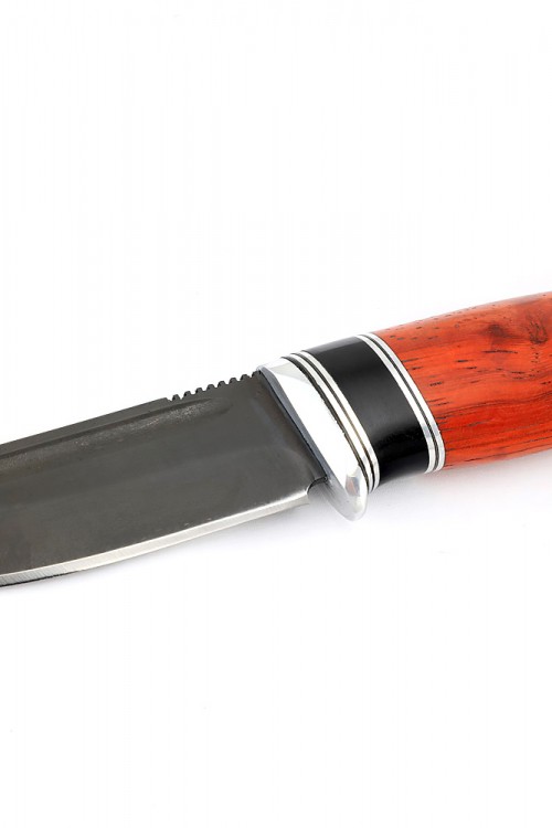 Нож Малыш сталь булат рукоять черный граб падук 