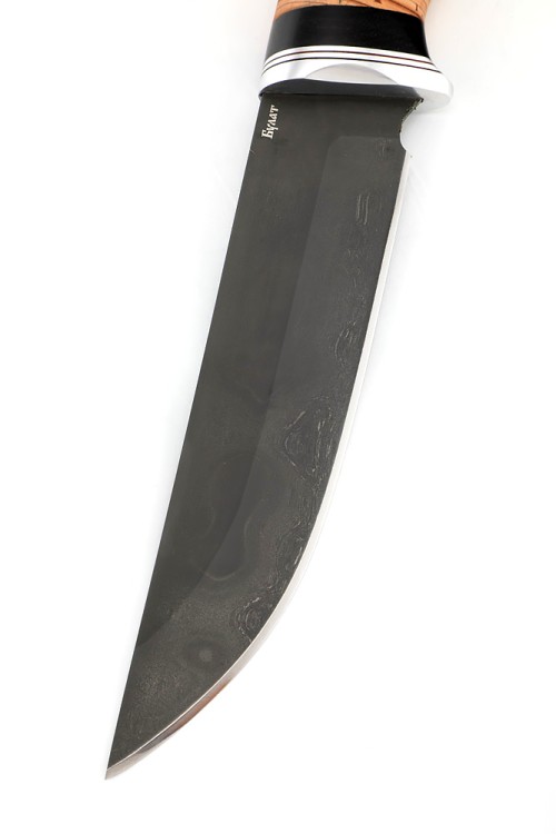 Нож Хантер сталь булат рукоять береста 