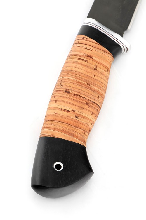 Нож Хантер сталь булат рукоять береста 