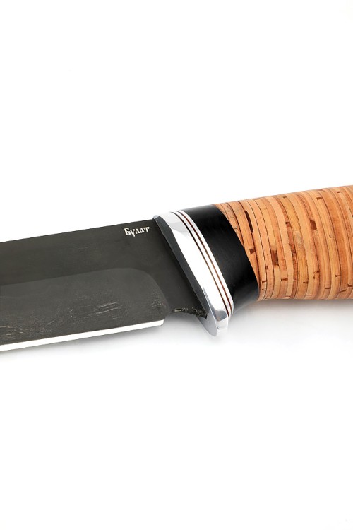 Нож Хантер сталь булат рукоять береста 