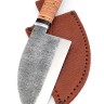 Нож Сербский сталь 95Х18 (следы ковки), рукоять береста 