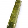 Нож Шеф-повар средний кованая сталь 95х18 рукоять зеленая карельская береза цельнометаллический 