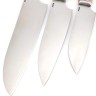 Подставка из ясеня с набором из 3 ножей (N690, карельская береза) 