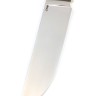 Нож Берсерк S390 рукоять вставка зуб мамонта, кап клена черный 