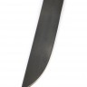 Нож Перун сталь булат рукоять мельхиор черный граб 