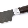 Нож Шеф-повар средний сталь булат рукоять венге цельнометаллический 