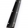 Нож Филейный кованая сталь 95х18 рукоять черный граб цельнометаллический 