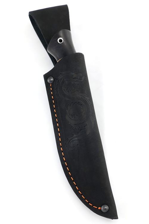 Нож Малыш сталь дамаск рукоять береста 