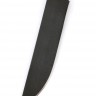 Нож Перун сталь булат рукоять мельхиор карельская береза коричневая 