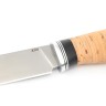 Нож Перун сталь К340 рукоять береста 
