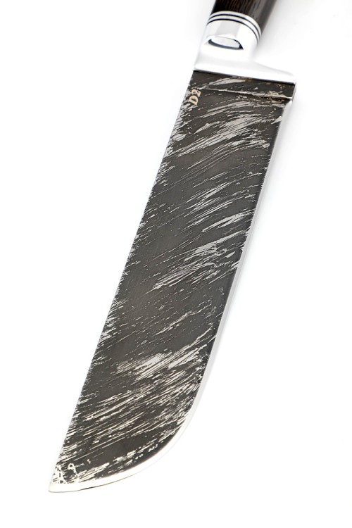 Нож Узбекский сталь D2, рукоять венге 