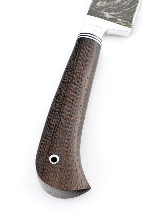 Нож Узбекский сталь D2, рукоять венге 