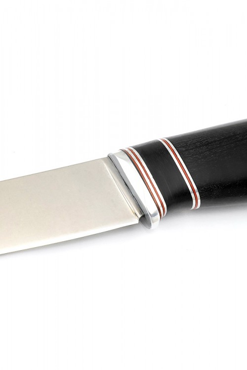 Нож Путник сталь Elmax рукоять черный граб 