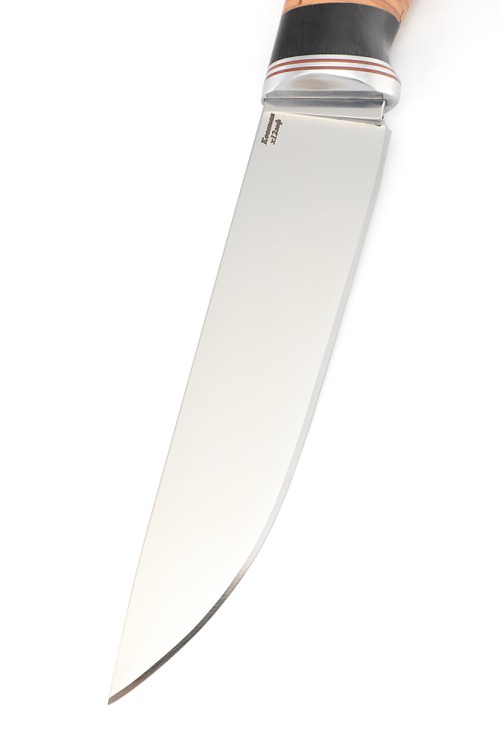 Нож Путник кованая сталь х12мф рукоять береста 