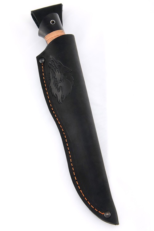 Нож Путник кованая сталь х12мф рукоять береста 