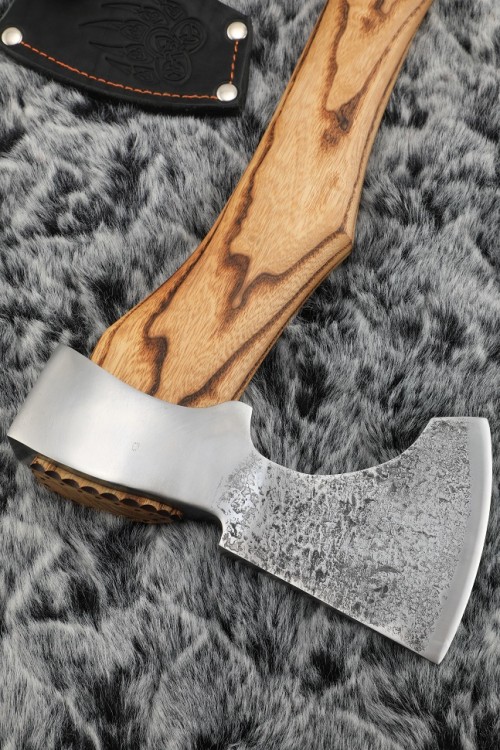 Топор средний №1 (сплав УГЛЕРОД+ХВГ, рукоять ясень) 