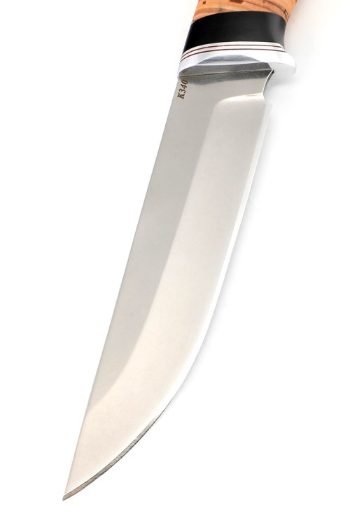 Нож Хантер сталь К340 рукоять береста 