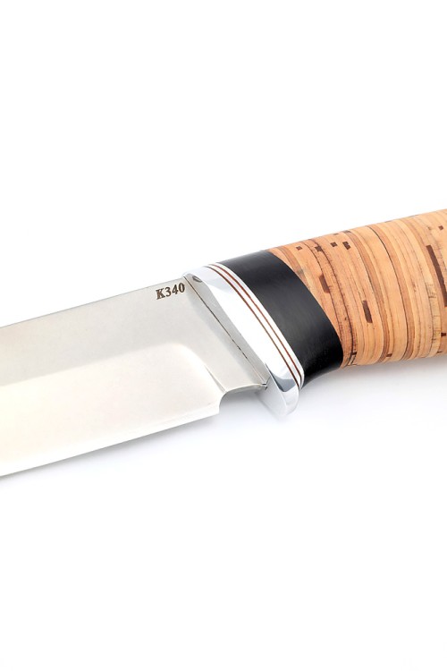 Нож Хантер сталь К340 рукоять береста 