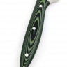 Нож Мастер Шеф 95х18 G10 зеленая цельнометаллический  