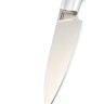 Нож Шеф-повар овощной малый сталь кованая Х12МФ рукоять черный граб цельнометаллический 