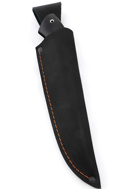 Нож Секач сталь Elmax рукоять мельхиор береста 