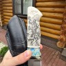 Нож Стрела Elmax стабилизированный зуб мамонта элфорин (скримшоу) формованные ножны 