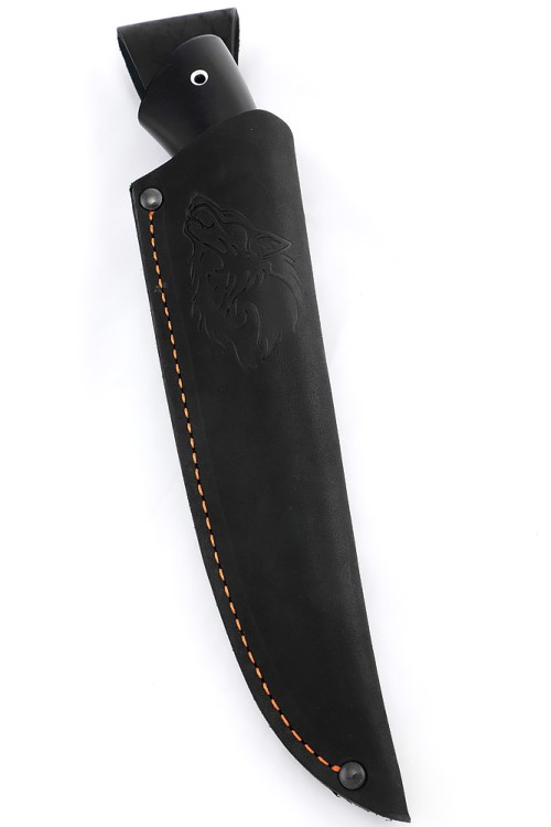 Нож Гепард сталь дамаск рукоять береста 